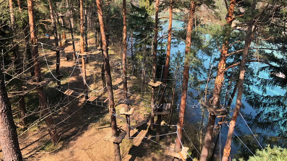 Kletterpark Waldbad Anif